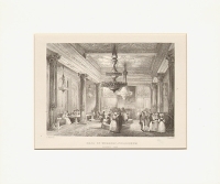 Hall of Mirrors, Colosseum Regents park Офорт, середина XIX века Англия артикул 1769c.